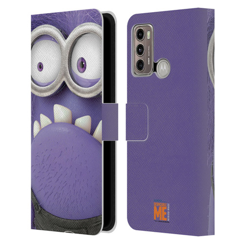 Despicable Me Full Face Minions Evil 2 Leather Book Wallet Case Cover For Motorola Moto G60 / Moto G40 Fusion