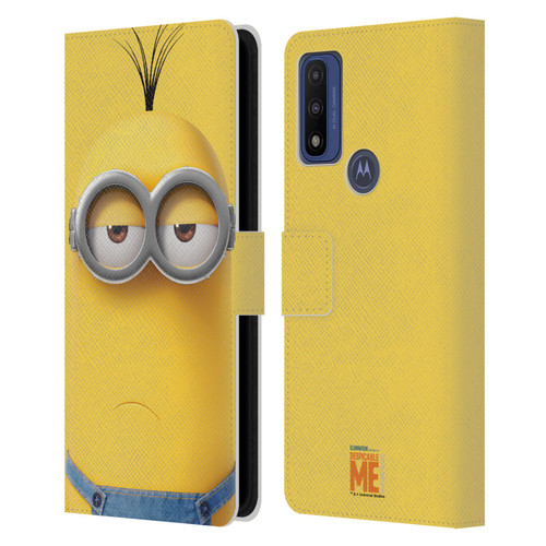 Despicable Me Full Face Minions Kevin Leather Book Wallet Case Cover For Motorola G Pure