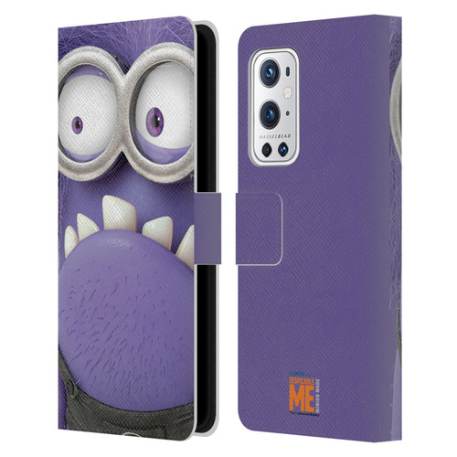 Despicable Me Full Face Minions Evil 2 Leather Book Wallet Case Cover For OnePlus 9 Pro