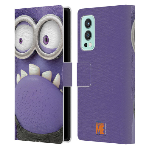 Despicable Me Full Face Minions Evil 2 Leather Book Wallet Case Cover For OnePlus Nord 2 5G