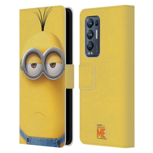 Despicable Me Full Face Minions Kevin Leather Book Wallet Case Cover For OPPO Find X3 Neo / Reno5 Pro+ 5G