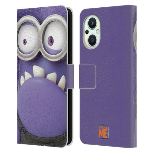 Despicable Me Full Face Minions Evil 2 Leather Book Wallet Case Cover For OPPO Reno8 Lite