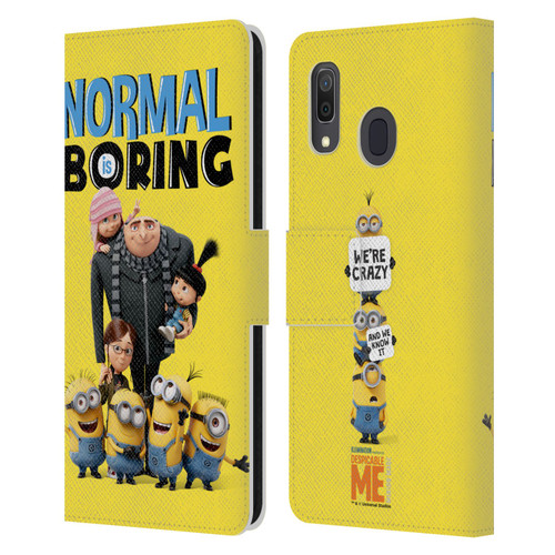 Despicable Me Gru's Family Minions Leather Book Wallet Case Cover For Samsung Galaxy A33 5G (2022)