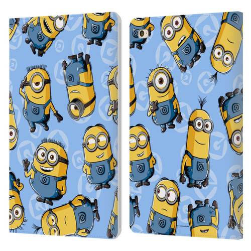 Despicable Me Minion Graphics Character Pattern Leather Book Wallet Case Cover For Apple iPad mini 4