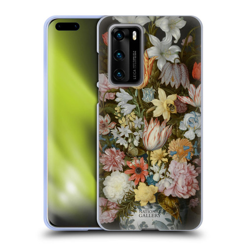 The National Gallery Art A Still Life Of Flowers In A Wan-Li Vase Soft Gel Case for Huawei P40 5G