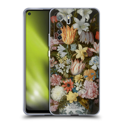 The National Gallery Art A Still Life Of Flowers In A Wan-Li Vase Soft Gel Case for Huawei Nova 7 SE/P40 Lite 5G