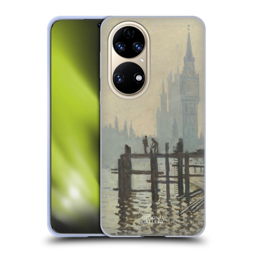 The National Gallery Art Monet Thames Soft Gel Case for Huawei P50