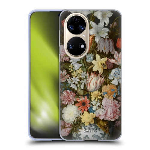 The National Gallery Art A Still Life Of Flowers In A Wan-Li Vase Soft Gel Case for Huawei P50