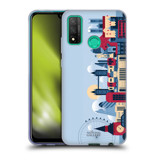 The National Gallery Art London Skyline Soft Gel Case for Huawei P Smart (2020)