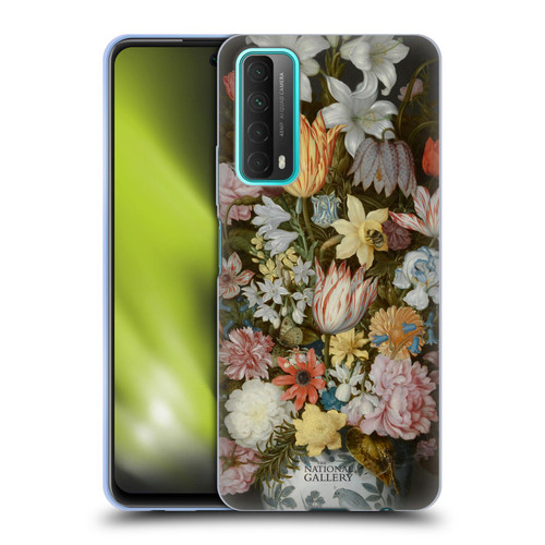 The National Gallery Art A Still Life Of Flowers In A Wan-Li Vase Soft Gel Case for Huawei P Smart (2021)