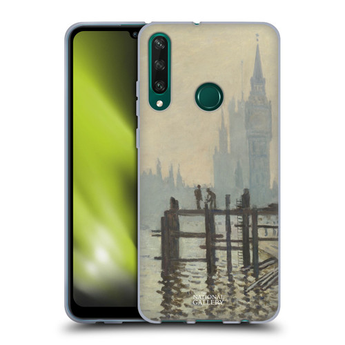 The National Gallery Art Monet Thames Soft Gel Case for Huawei Y6p