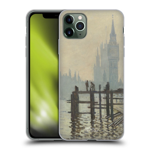 The National Gallery Art Monet Thames Soft Gel Case for Apple iPhone 11 Pro Max