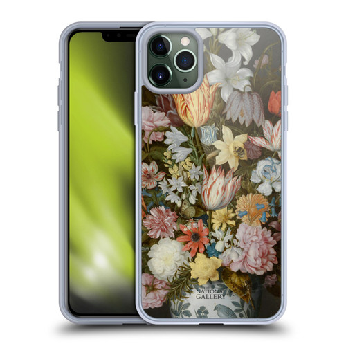 The National Gallery Art A Still Life Of Flowers In A Wan-Li Vase Soft Gel Case for Apple iPhone 11 Pro Max