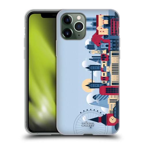 The National Gallery Art London Skyline Soft Gel Case for Apple iPhone 11 Pro