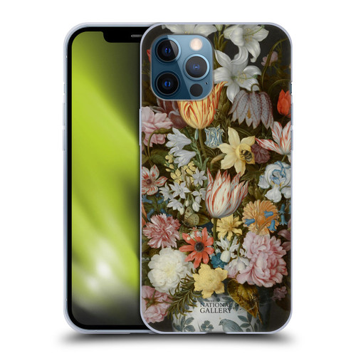 The National Gallery Art A Still Life Of Flowers In A Wan-Li Vase Soft Gel Case for Apple iPhone 12 Pro Max
