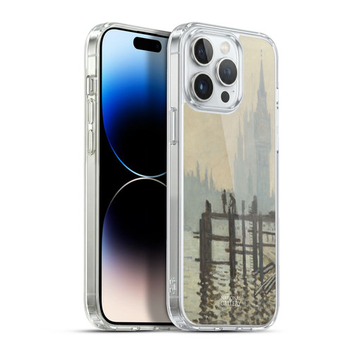 The National Gallery Art Monet Thames Soft Gel Case for Apple iPhone 13 Pro Max