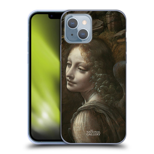The National Gallery Art The Virgin Of The Rocks Soft Gel Case for Apple iPhone 14