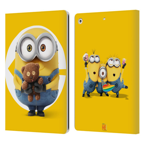 Despicable Me Minions Bob Leather Book Wallet Case Cover For Apple iPad 10.2 2019/2020/2021
