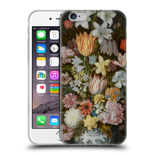 The National Gallery Art A Still Life Of Flowers In A Wan-Li Vase Soft Gel Case for Apple iPhone 6 / iPhone 6s