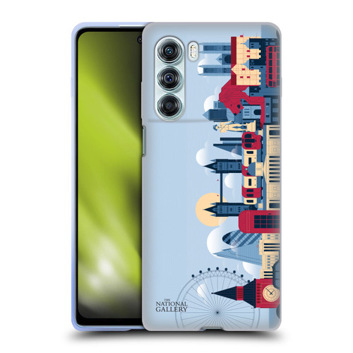 The National Gallery Art London Skyline Soft Gel Case for Motorola Edge S30 / Moto G200 5G