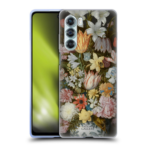 The National Gallery Art A Still Life Of Flowers In A Wan-Li Vase Soft Gel Case for Motorola Edge S30 / Moto G200 5G