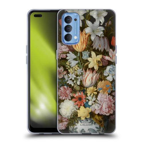 The National Gallery Art A Still Life Of Flowers In A Wan-Li Vase Soft Gel Case for OPPO Reno 4 5G