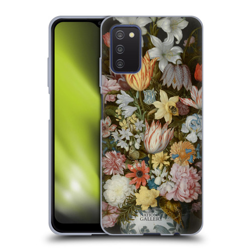 The National Gallery Art A Still Life Of Flowers In A Wan-Li Vase Soft Gel Case for Samsung Galaxy A03s (2021)