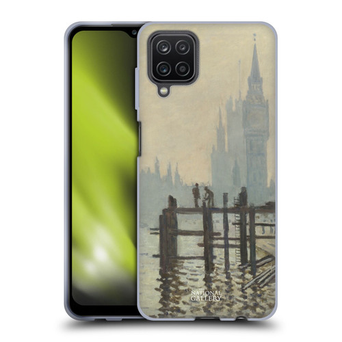 The National Gallery Art Monet Thames Soft Gel Case for Samsung Galaxy A12 (2020)
