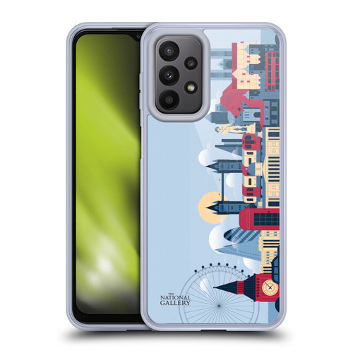 The National Gallery Art London Skyline Soft Gel Case for Samsung Galaxy A23 / 5G (2022)