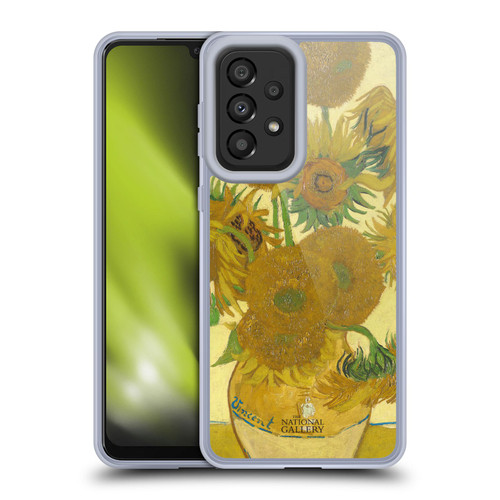 The National Gallery Art Sunflowers Soft Gel Case for Samsung Galaxy A33 5G (2022)