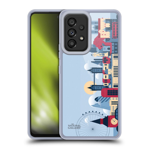 The National Gallery Art London Skyline Soft Gel Case for Samsung Galaxy A53 5G (2022)