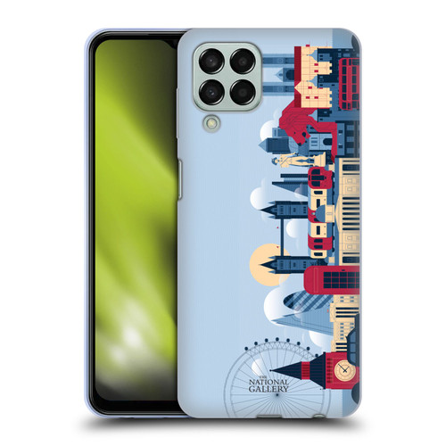 The National Gallery Art London Skyline Soft Gel Case for Samsung Galaxy M33 (2022)