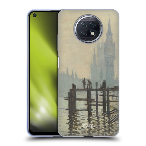 The National Gallery Art Monet Thames Soft Gel Case for Xiaomi Redmi Note 9T 5G