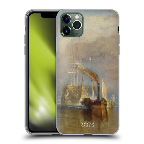 The National Gallery Nature The Fighting Temeraire Soft Gel Case for Apple iPhone 11 Pro Max