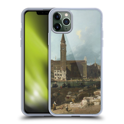 The National Gallery Nature The Stonemason's Yard Soft Gel Case for Apple iPhone 11 Pro Max