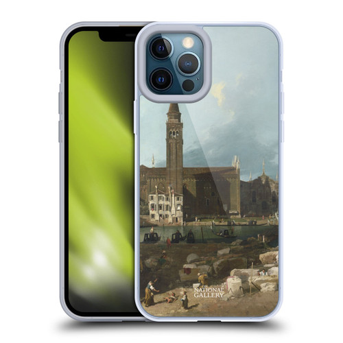 The National Gallery Nature The Stonemason's Yard Soft Gel Case for Apple iPhone 12 Pro Max