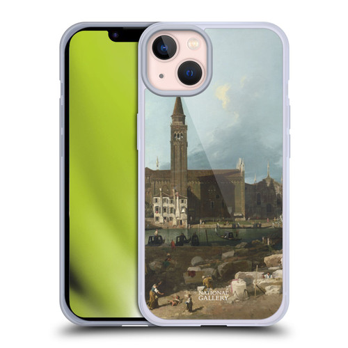 The National Gallery Nature The Stonemason's Yard Soft Gel Case for Apple iPhone 13
