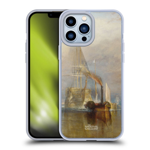 The National Gallery Nature The Fighting Temeraire Soft Gel Case for Apple iPhone 13 Pro Max