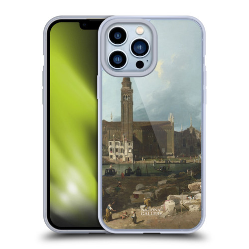 The National Gallery Nature The Stonemason's Yard Soft Gel Case for Apple iPhone 13 Pro Max & MagSafe