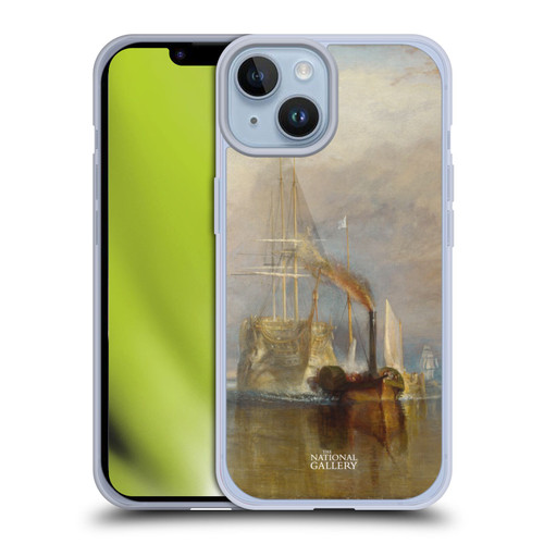 The National Gallery Nature The Fighting Temeraire Soft Gel Case for Apple iPhone 14