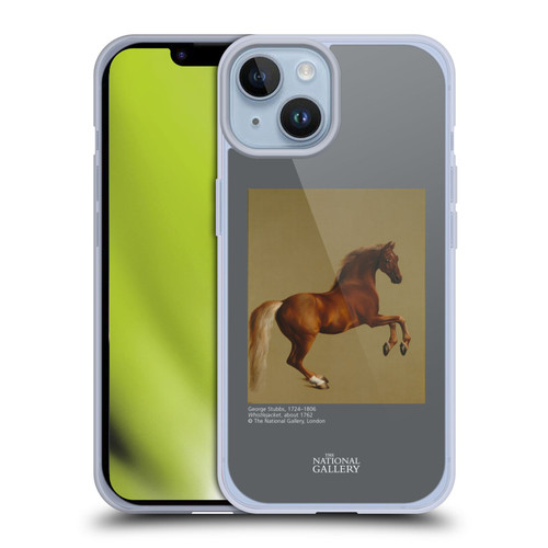 The National Gallery Nature Whistlejacket Soft Gel Case for Apple iPhone 14