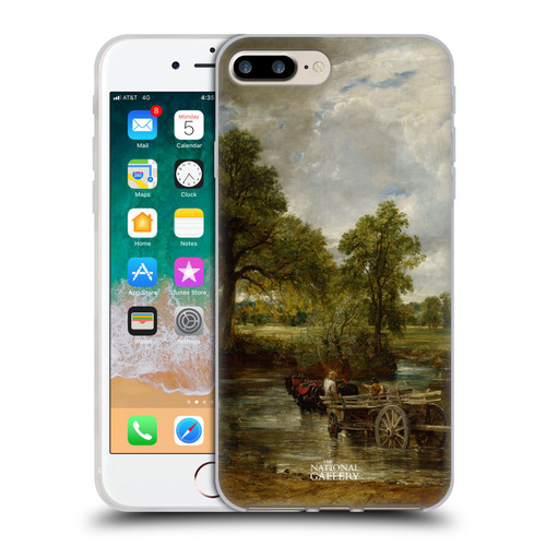 The National Gallery Nature The Hay Wain Soft Gel Case for Apple iPhone 7 Plus / iPhone 8 Plus