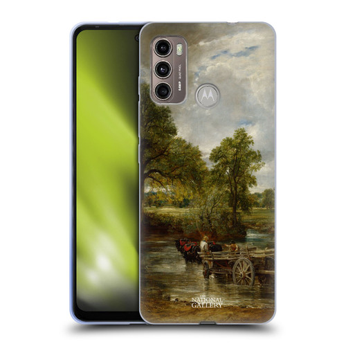 The National Gallery Nature The Hay Wain Soft Gel Case for Motorola Moto G60 / Moto G40 Fusion