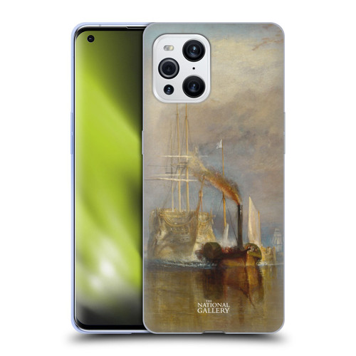 The National Gallery Nature The Fighting Temeraire Soft Gel Case for OPPO Find X3 / Pro