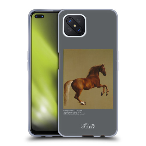 The National Gallery Nature Whistlejacket Soft Gel Case for OPPO Reno4 Z 5G