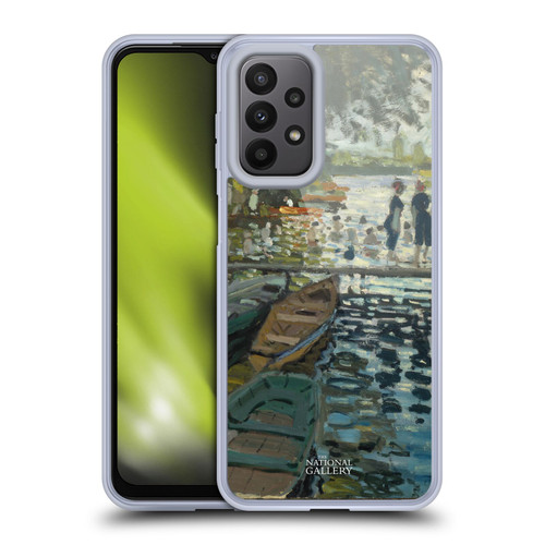 The National Gallery Nature Bathers At La Grenouillére Soft Gel Case for Samsung Galaxy A23 / 5G (2022)