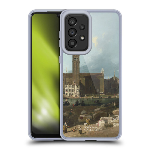 The National Gallery Nature The Stonemason's Yard Soft Gel Case for Samsung Galaxy A33 5G (2022)