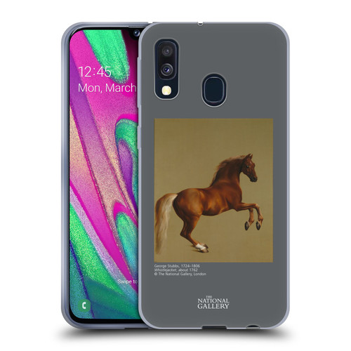 The National Gallery Nature Whistlejacket Soft Gel Case for Samsung Galaxy A40 (2019)