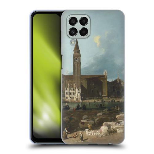 The National Gallery Nature The Stonemason's Yard Soft Gel Case for Samsung Galaxy M33 (2022)