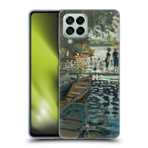 The National Gallery Nature Bathers At La Grenouillére Soft Gel Case for Samsung Galaxy M53 (2022)